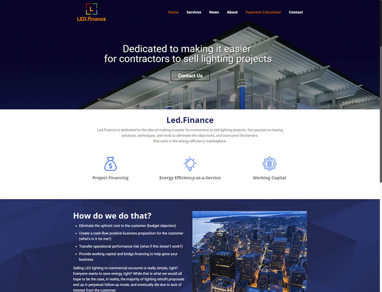 Finance Website