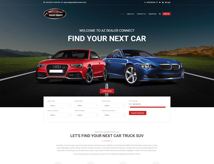 Car Sales Website
